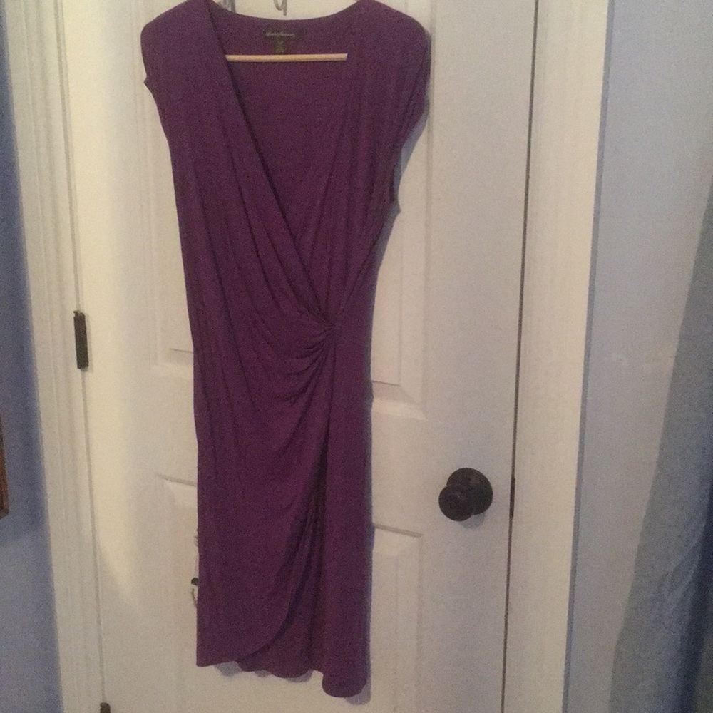 Faux wrap dress